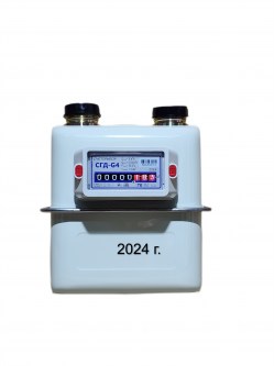 Счетчик газа СГД-G4ТК с термокорректором (вход газа левый, 110мм, резьба 1 1/4") г. Орёл 2024 год выпуска Истра